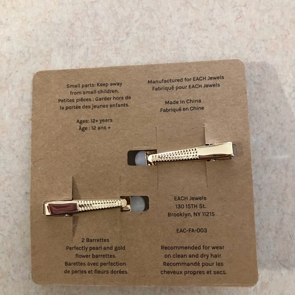 NEW EACH JEWELS HAIR BARRETTES - Picture 4 of 4
